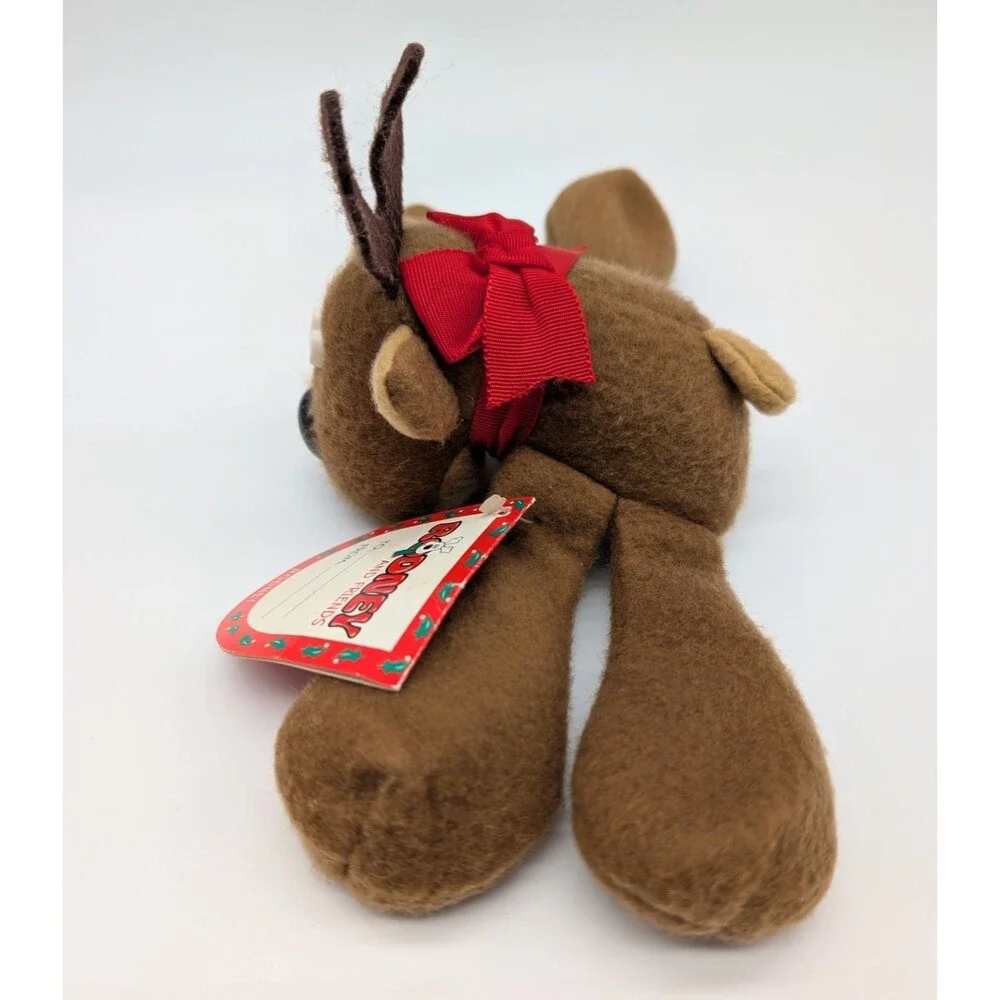 Hallmark Rodney Reindeer & Friends Lot Of 4 Ramona Rhonda Plush Christmas
